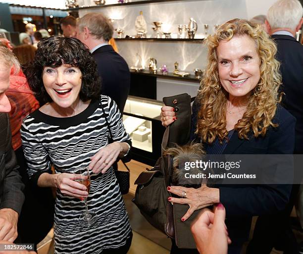 Director Nancy Buirski and Jade Albert attend the "Afternoon Of A Faun: Tanaquil Le Clercg" premiere after party during the 51st New York Film...