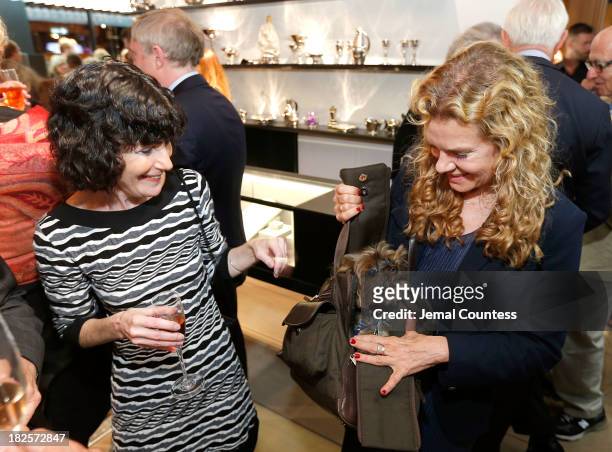 Director Nancy Buirski and Jade Albert attend the "Afternoon Of A Faun: Tanaquil Le Clercg" premiere after party during the 51st New York Film...