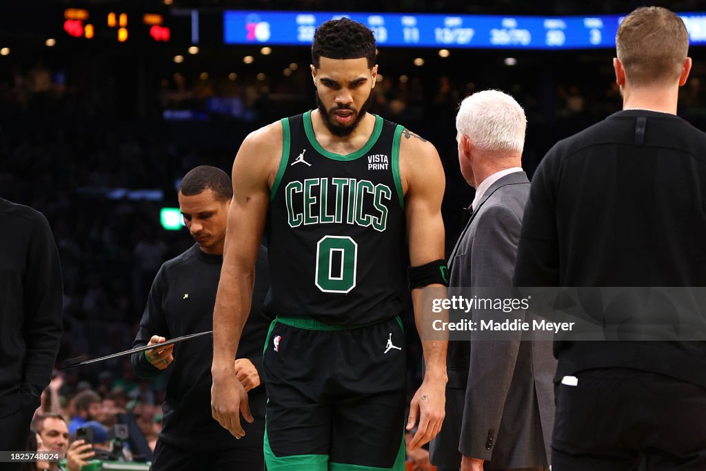 Philadelphia 76ers v Boston Celtics