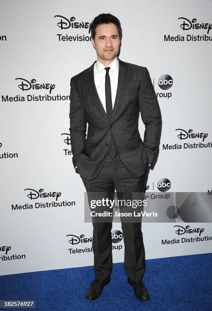 Actor Brett Dalton attends the Disney Media Networks International Upfronts at Walt Disney Studios on May 19, 2013 in Burbank, California.