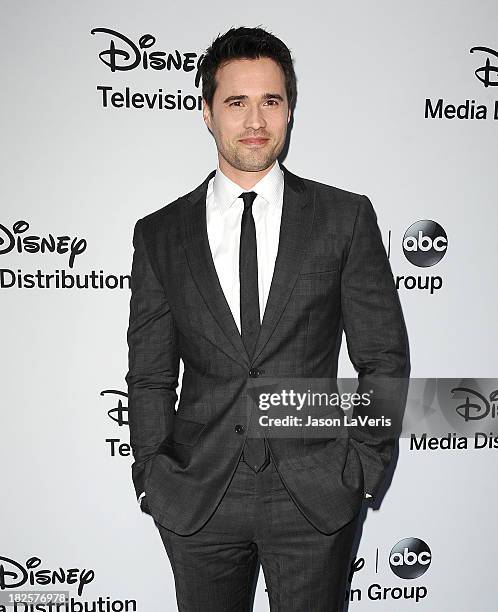 Actor Brett Dalton attends the Disney Media Networks International Upfronts at Walt Disney Studios on May 19, 2013 in Burbank, California.