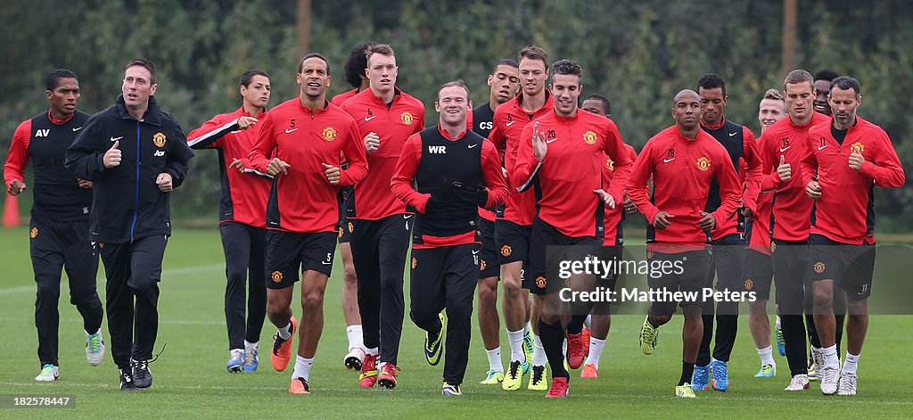 Manchester United Training Session