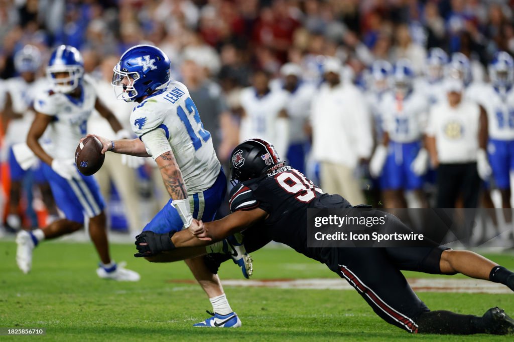 COLLEGE FOOTBALL: NOV 18 Kentucky at South Carolina