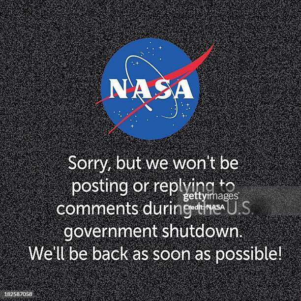In this digital composite image provided by NASA, informs readers that because of the federal goverment shutdown they will not be posting to their...