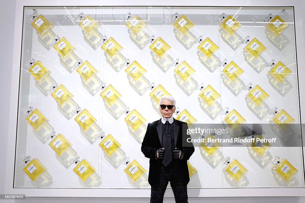 Chanel : Front Row - Paris Fashion Week Womenswear Spring/Summer 2014