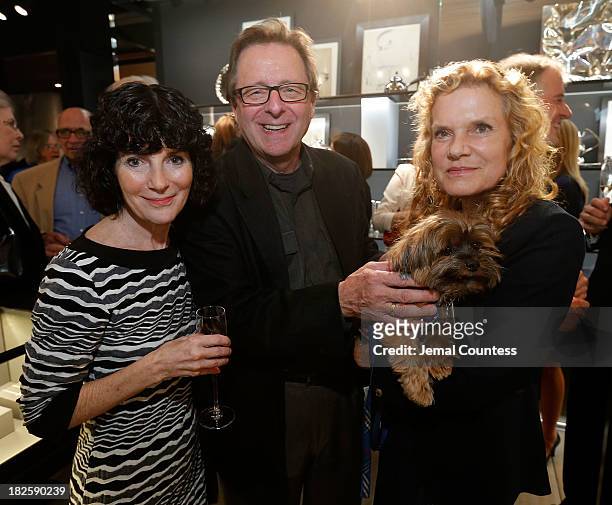 Director Nancy Buirski, Mr. Buirski and Jade Albert attend the "Afternoon Of A Faun: Tanaquil Le Clercg" premiere after party during the 51st New...