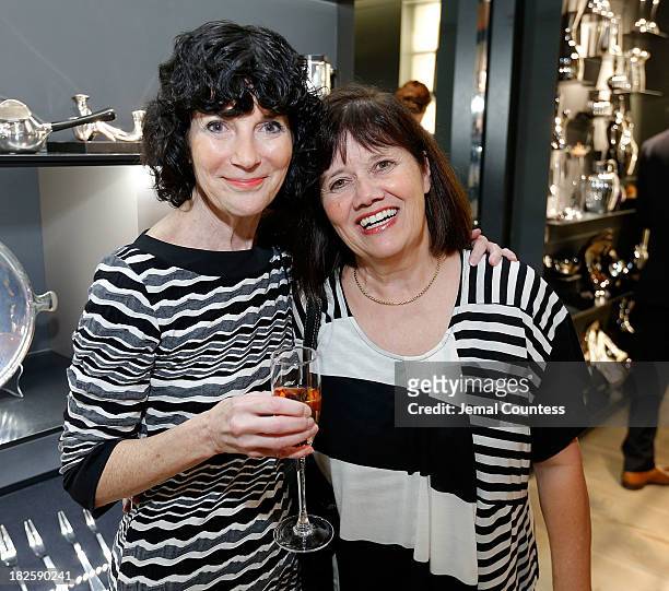 Director Nancy Buirski and Lawrie Mifflin attend the "Afternoon Of A Faun: Tanaquil Le Clercg" premiere after party during the 51st New York Film...