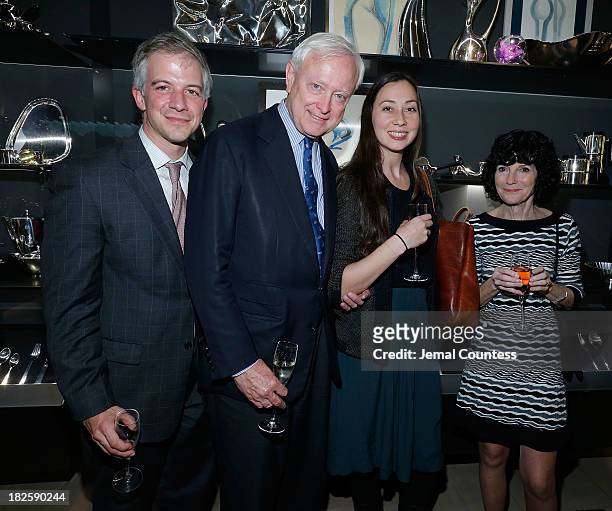 Joseph Asteinza, Randy Bourscheidt, Ellen Bar and director Nancy Buirski attend the "Afternoon Of A Faun: Tanaquil Le Clercg" premiere after party...