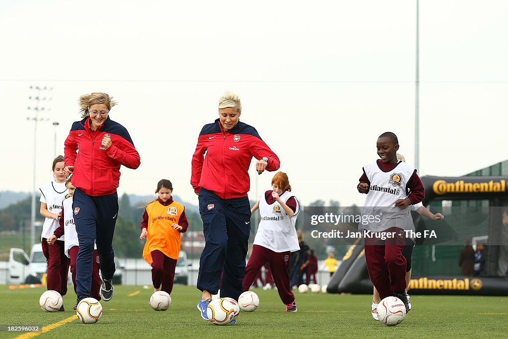 FA WSL Continental Cup Final Media Day