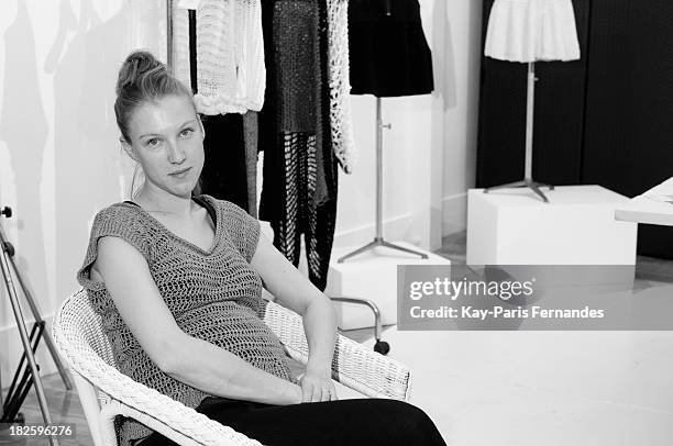 Designer Alice Lemoine at the 'Designer Appartments' as part of the Paris Fashion Week Womenswear Spring/Summer 2014on September 29, 2013 in Paris,...