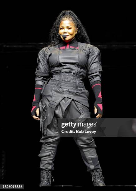 Janet Jackson performs during the sold-out World AIDS Day concert event presented by the global, non-profit HIV/AIDS service organization, AHF at the...