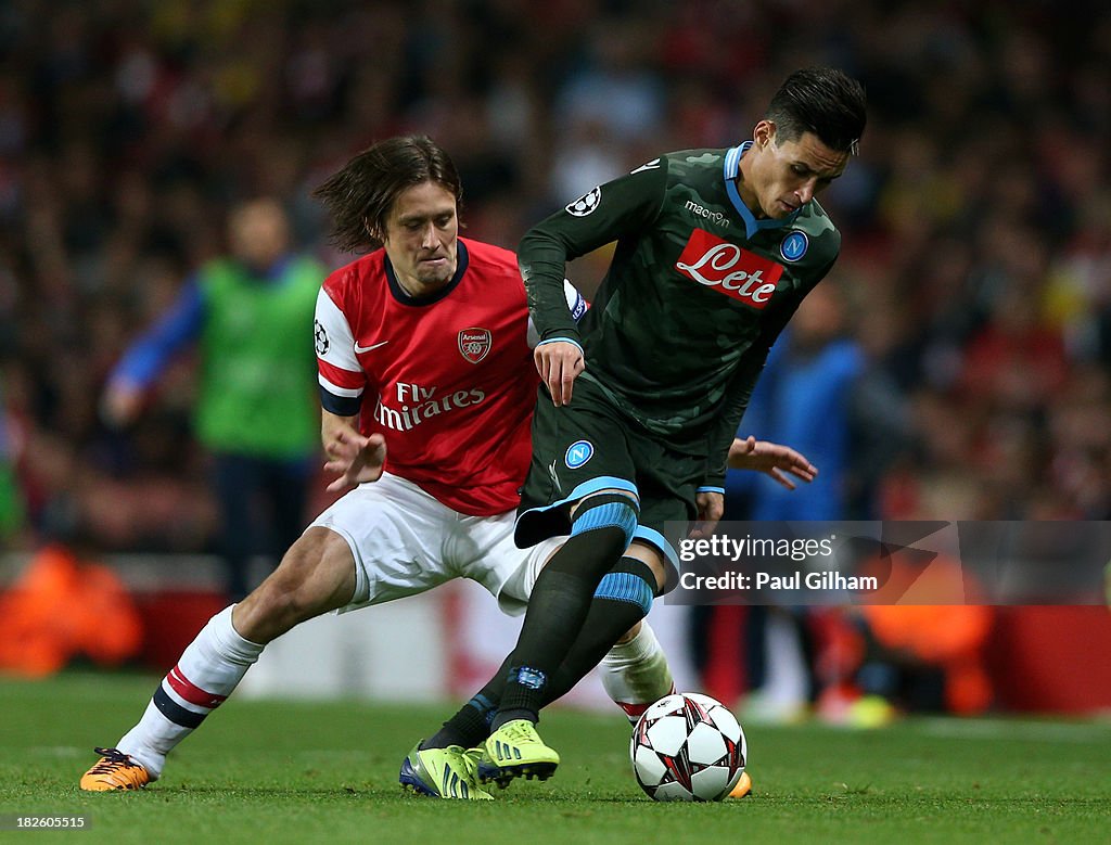 Arsenal v SSC Napoli -  UEFA Champions League