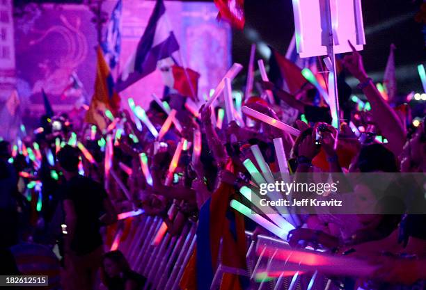 Atmosphere at TomorrowWorld Electronic Music Festival on September 29, 2013 in Fairburn, Georgia.