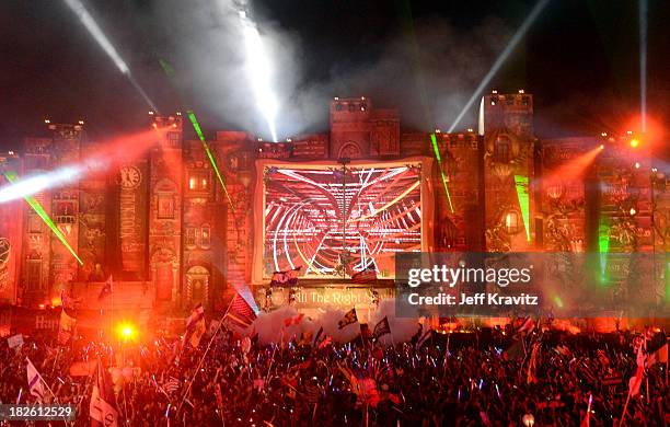 Armin Van Buuren at TomorrowWorld Electronic Music Festival on September 29, 2013 in Fairburn, Georgia.