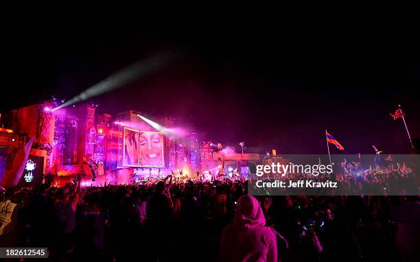 Armin Van Buuren at TomorrowWorld Electronic Music Festival on September 29, 2013 in Fairburn, Georgia.