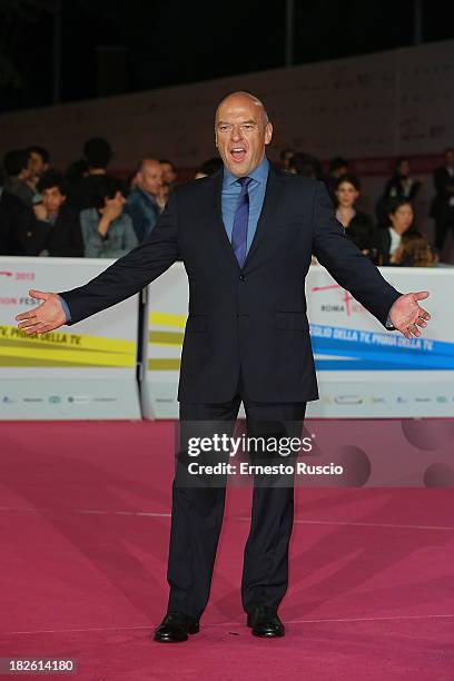 Dean Norris attends the 'Under The Dome' premiere during the Fiction Fest 2013 at Auditorium Parco della Musica on October 1, 2013 in Rome, Italy.