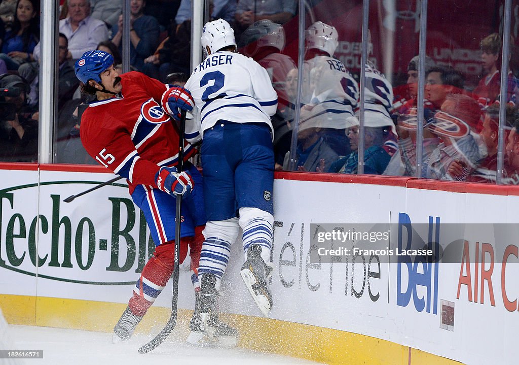 Toronto Maple Leafs v Montreal Canadiens