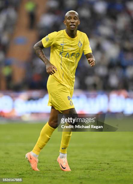 Anderson Talisca of Al-Nassr in action during the Saudi Pro League match between Al-Hilal and Al-Nassr at King Fahd International Stadium on December...