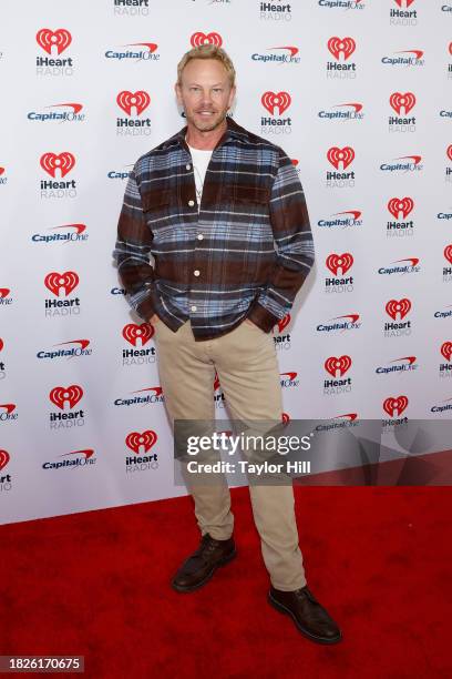 Ian Ziering attends the 2023 KIIS FM iHeartRadio Jingle Ball at The Kia Forum on December 01, 2023 in Inglewood, California.