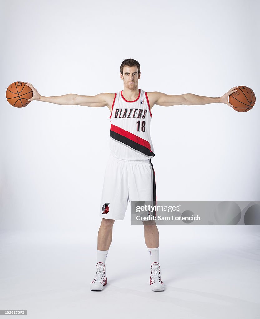 Trail Blazers Media Day