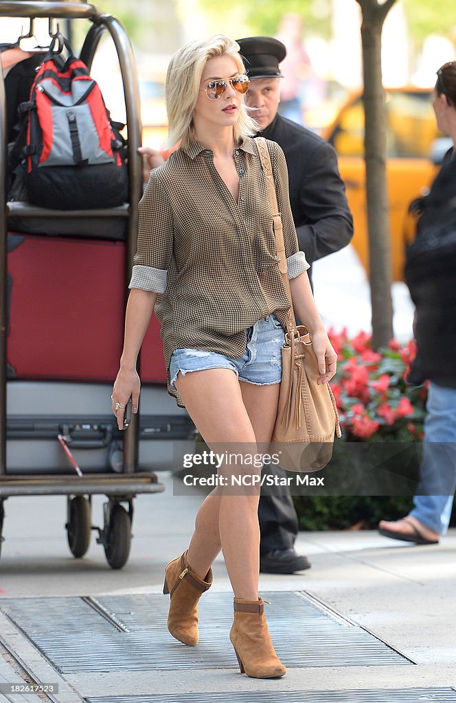 Celebrity Sightings in New York - October 1, 2013