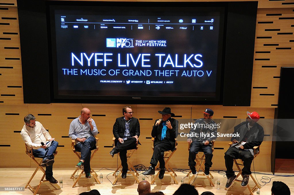 NYFF Live Presents: The Music Of Grand Theft Auto V Panel - The 51st New York Film Festival