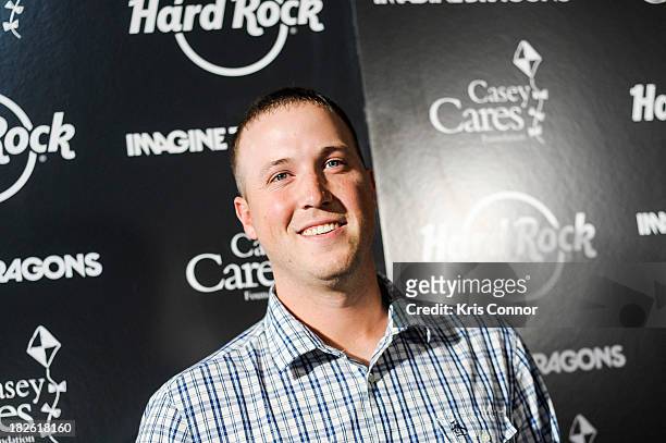Steve Johnson attends Hard Rock Baltimore Grand Reopening With Special Performance By Imagine Dragons at Hard Rock Cafe Baltimore on October 1, 2013...