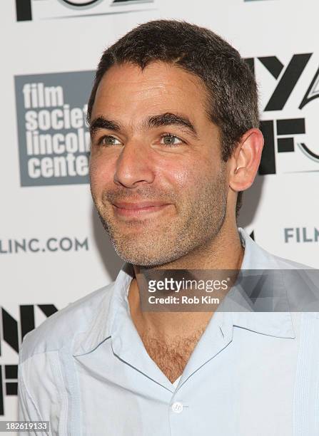 Fernando Eimbcke attends the "Jimmy P: Psychotherapy Of A Plains Indian" premiere during the 51st New York Film Festival at Alice Tully Hall at...