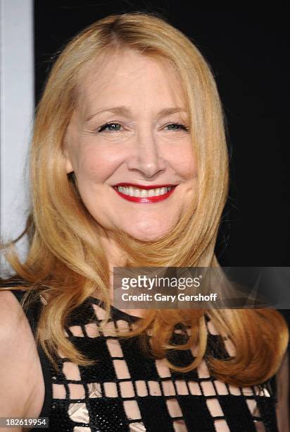 Actress Patricia Clarkson attends the "Gravity" premiere at AMC Lincoln Square Theater on October 1, 2013 in New York City.