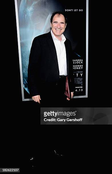 Actor Richard Kind attends the "Gravity" premiere at AMC Lincoln Square Theater on October 1, 2013 in New York City.