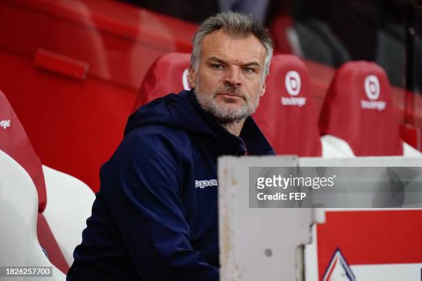 Christophe DELMOTTE Assistant Coach of Metz during the Ligue 1 Uber Eats match between Lille Olympique Sporting Club and Football Club de Metz at...