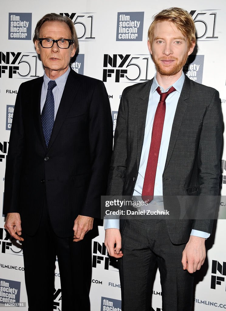 51st New York Film Festival - "About Time" Premiere