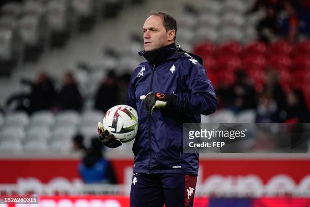 Christophe Marichez of Metz during the Ligue 1 Uber Eats match between Lille Olympique Sporting Club and Football Club de Metz at Stade Pierre Mauroy...