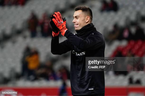 Guillaume DIETSCH of Metz during the Ligue 1 Uber Eats match between Lille Olympique Sporting Club and Football Club de Metz at Stade Pierre Mauroy...