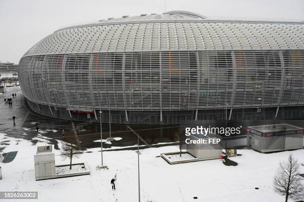 Illustration Stade during the Ligue 1 Uber Eats match between Lille Olympique Sporting Club and Football Club de Metz at Stade Pierre Mauroy on...