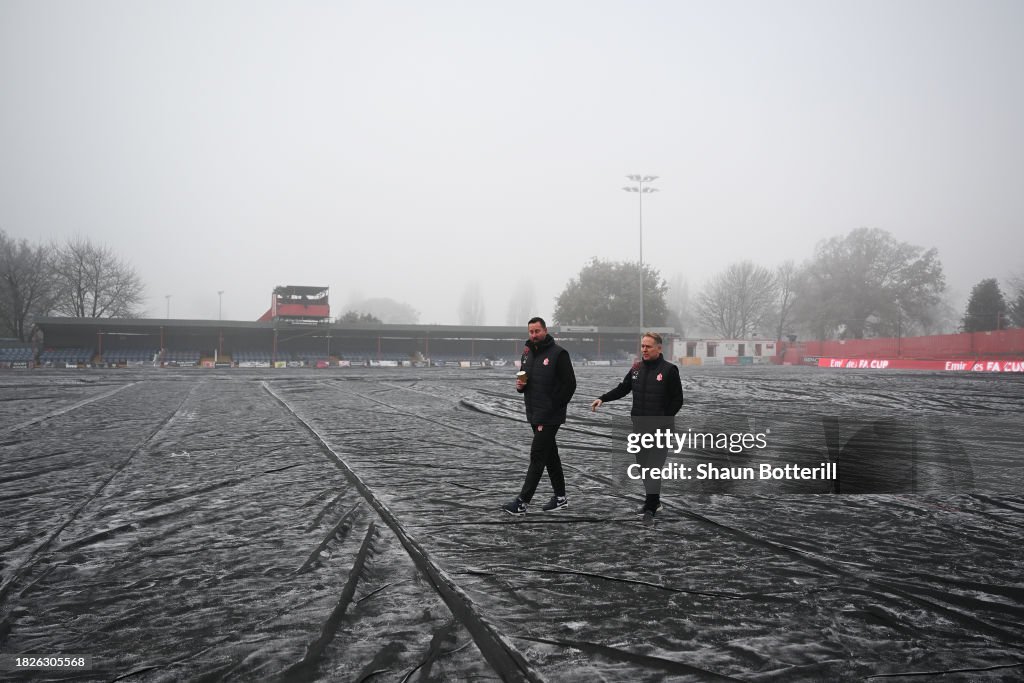 Alfreton Town v Walsall - Emirates FA Cup Second Round