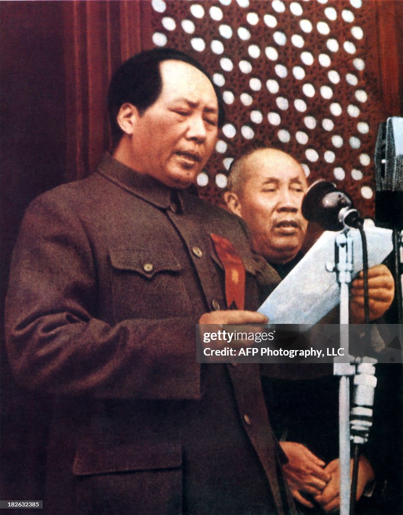 CHINA-ESTABLISHMENT OF CHINA-COMMUNISM-BIO-MAO ZEDONG