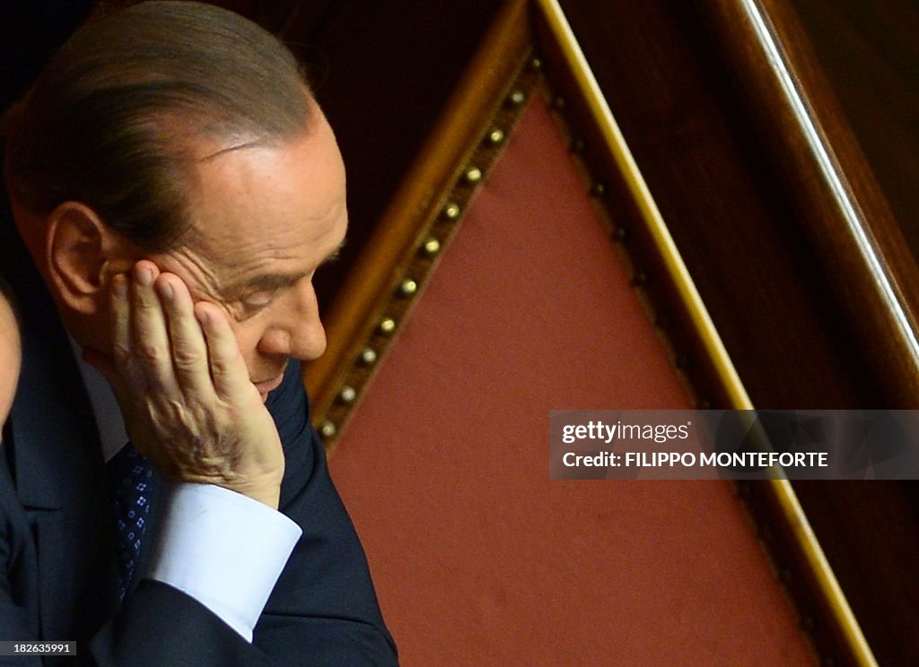 ITALY-POLITICS-GOVERNMENT-SENATE-LETTA-CRISIS