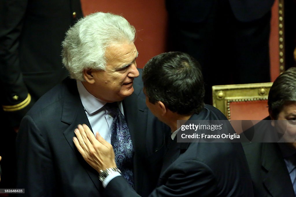 Enrico Letta Government To Face Confidence Vote At The Italian Parliament