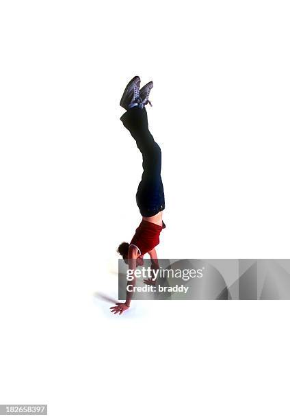 activate - handstand stock pictures, royalty-free photos & images