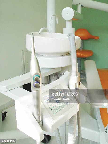 zahnarztausrüstung - odontologia stock-fotos und bilder