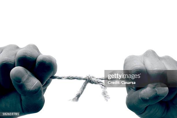 solution - tied up rope stock pictures, royalty-free photos & images