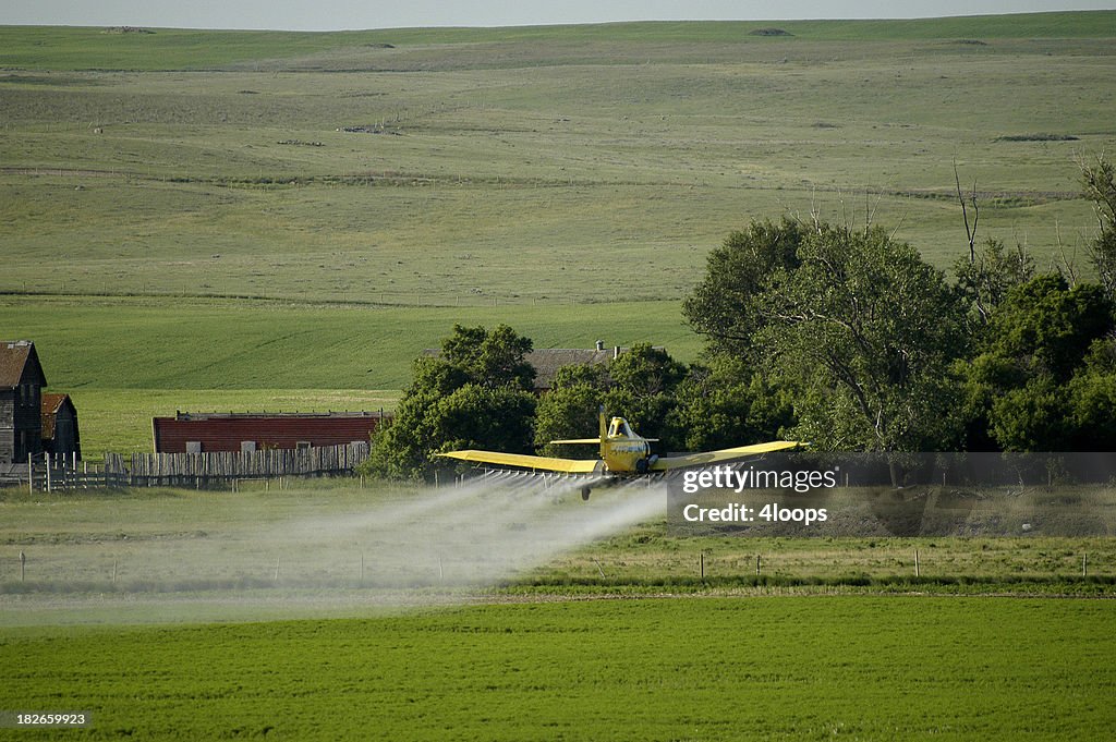 Crop spraying