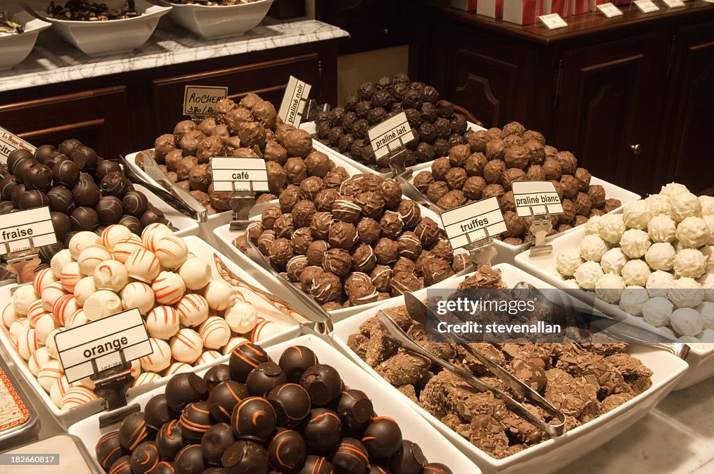 Tienda de Chocolate Bruselas, Bélgica