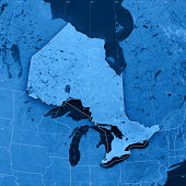 Ontario Topographic Map