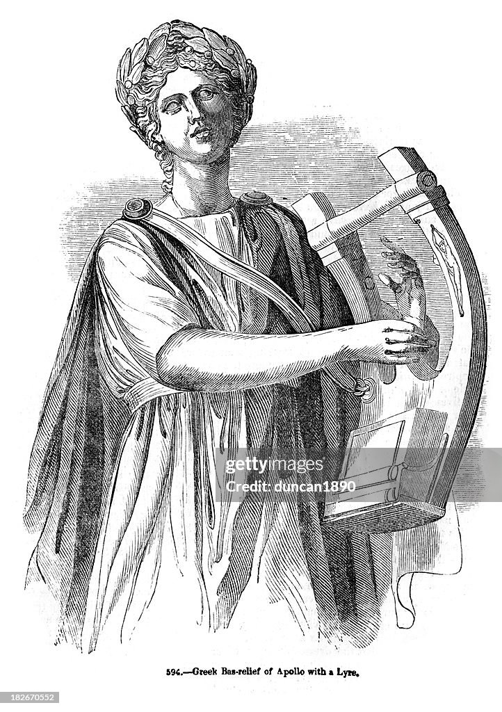 Draw Apollo Apollo Greek God Drawing