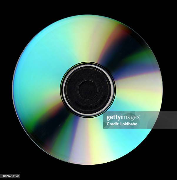 cd on black - colorful cd stock pictures, royalty-free photos & images