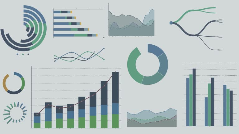 1,048 Charts And Graphs Dashboard Stock Videos, Footage, & 4K Video ...