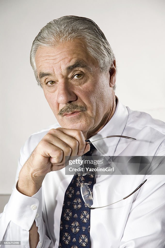Retrato de negócios Senior