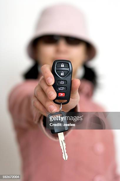 my new vehicle key - car isolated doors open stock pictures, royalty-free photos & images